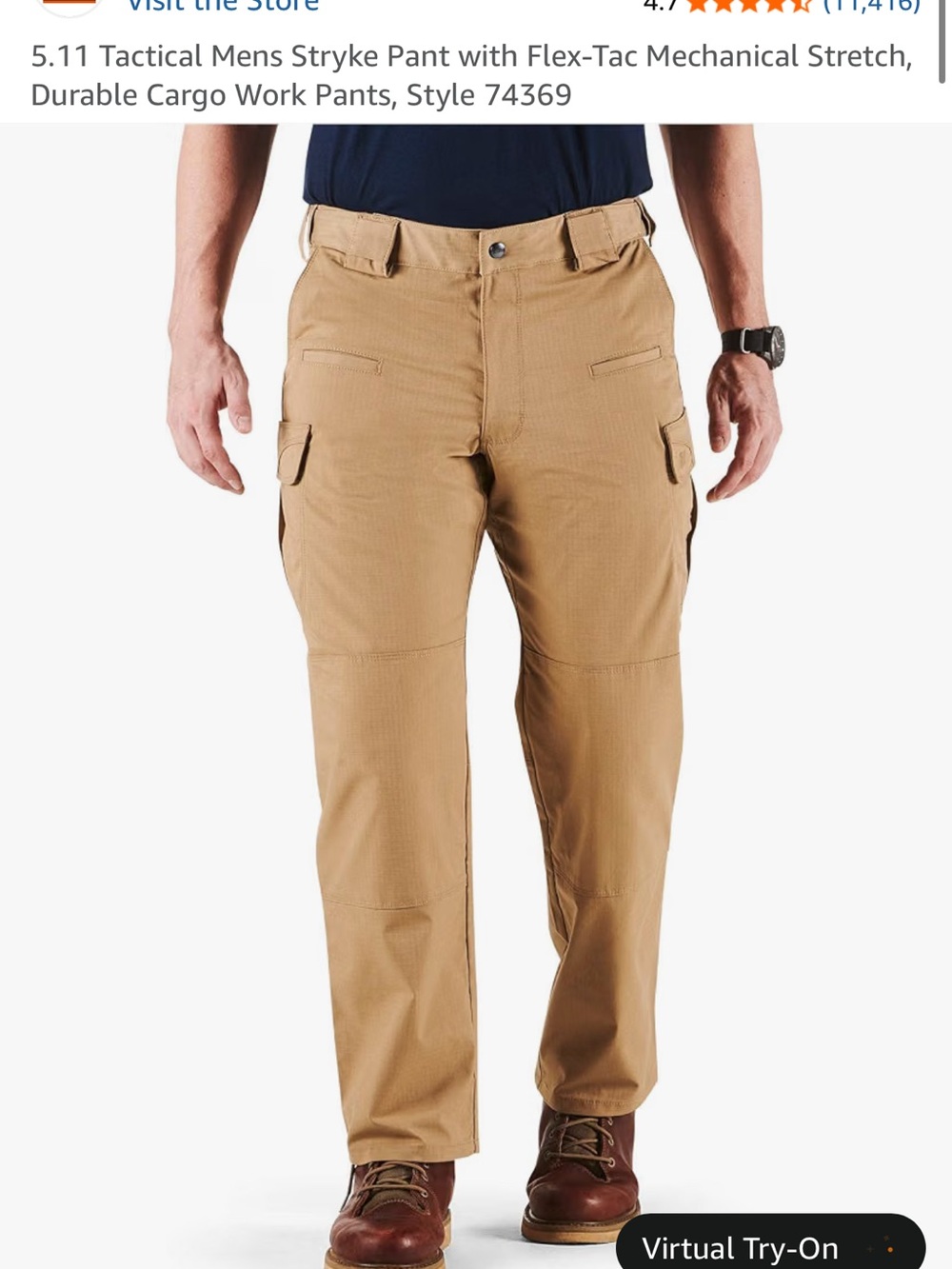 5.11 Tactical Men’s Stryke Pants 36x32